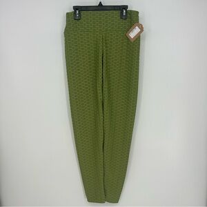 New Mix Green Textured Leggings - Women’s Size L/XL